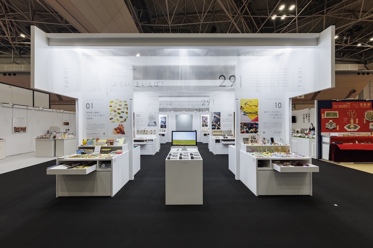 291（ふくい）のブランドイメージを踏襲して出展したギフト・ショー2025秋