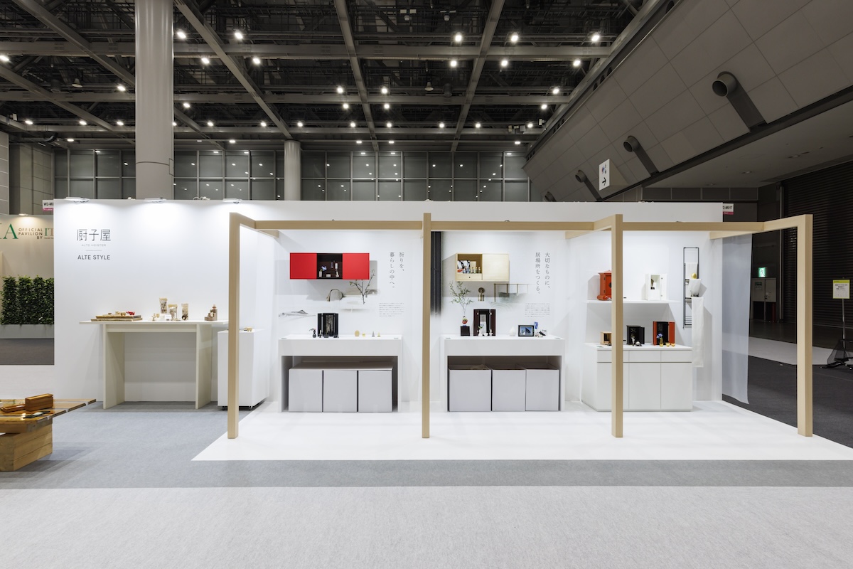 仏壇・仏具メーカー株式会社保志がインテリアライフスタイル展に初出展
